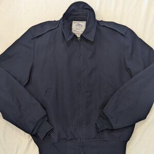 Vintage DSC Wings Collection Navy Blue Lined Bomber Jacket – Size 46R